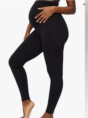 Motherhood Maternity Leggings Black Size Small